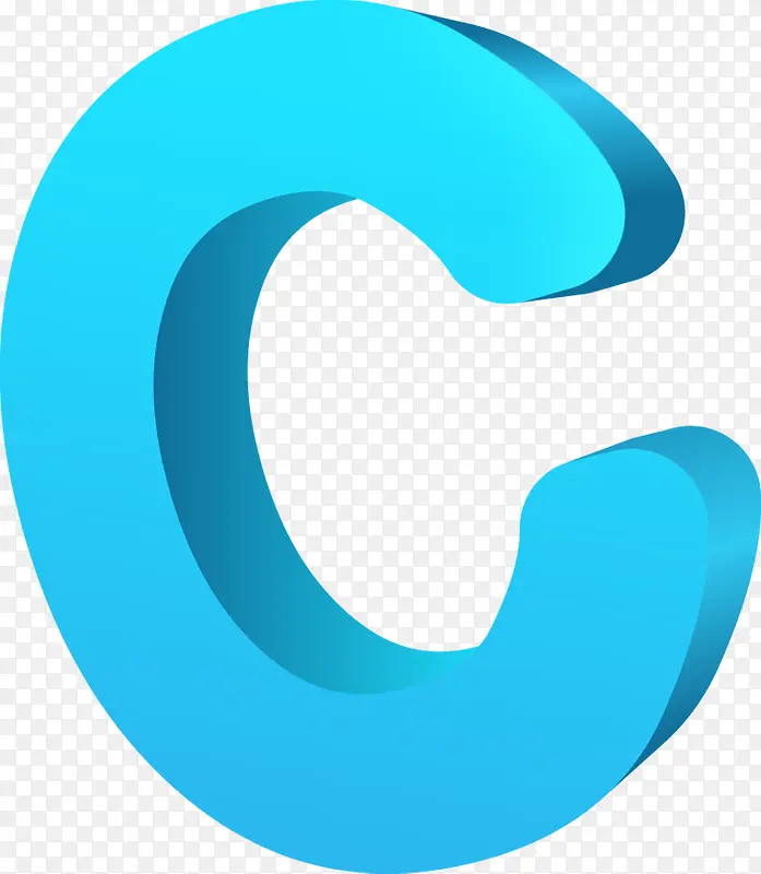 创意立体感文字效果c