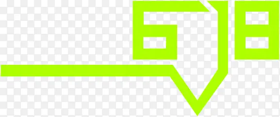 618绿色个性卡通字体