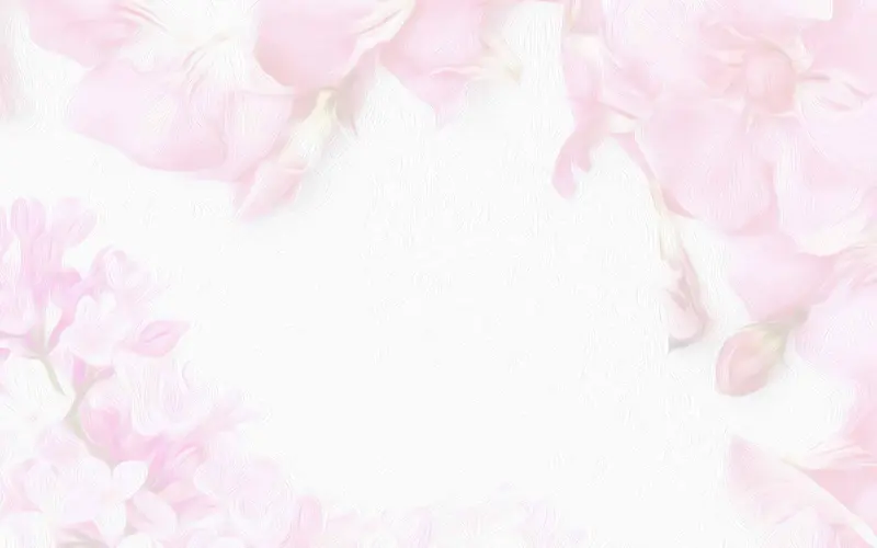 粉色花朵背景海报背景