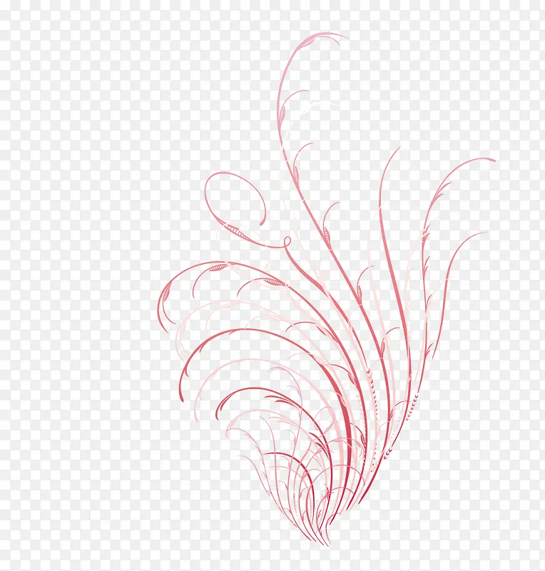 矢量花草
