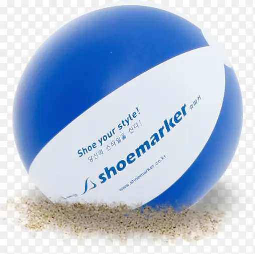 沙滩皮球素材