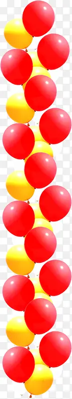 ‘红色黄色气球环境素材