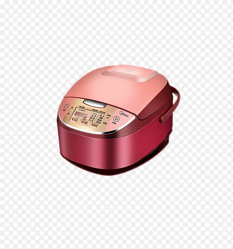美的粉色系电饭煲