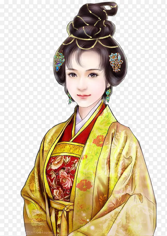 古代美女PNG图片素材下载_图片编号10577639-PNG素材网