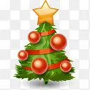 圆球圣诞树