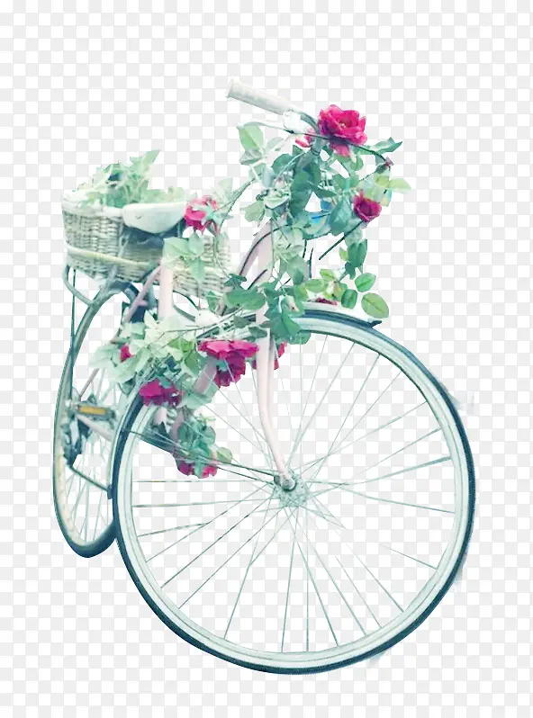 花自行车
