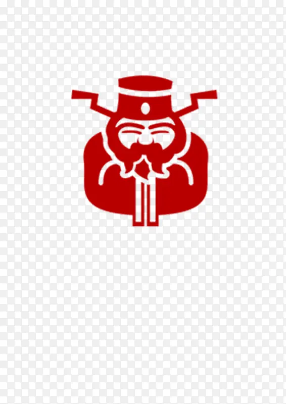 素描财神爷