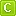 绿色的大写字母C icon