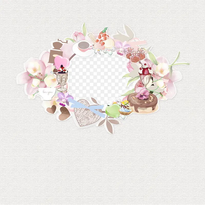 花卉边框图案