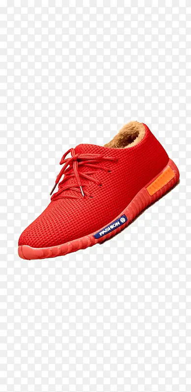 红色运动鞋