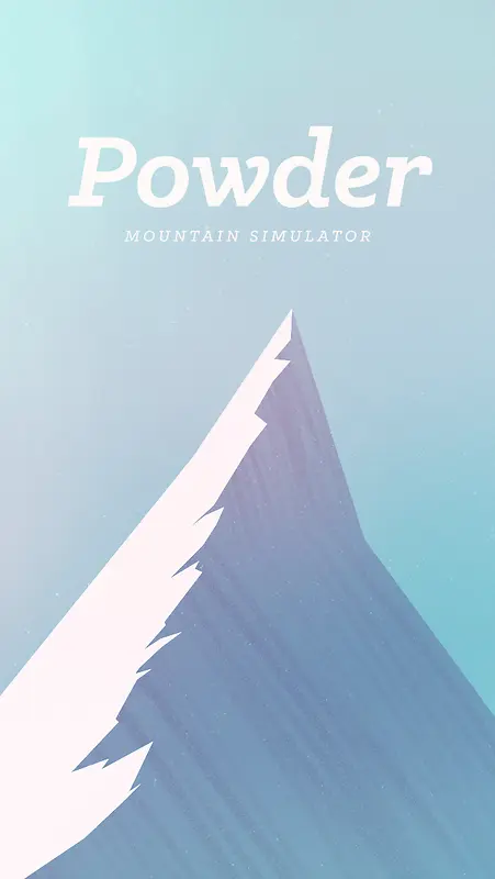 唯美雪山封面素材图片