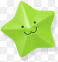 绿色小星星