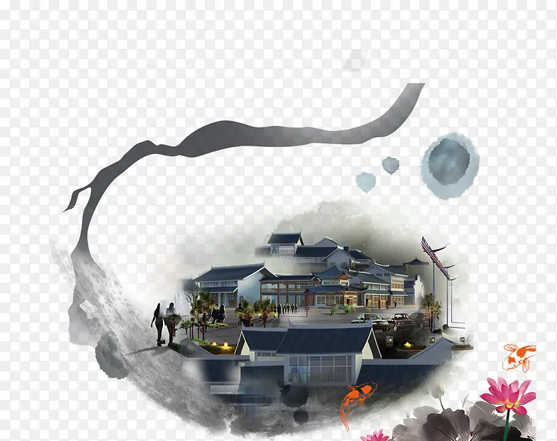 中国风建筑PNG图片素材下载_图片编号10617556-PNG素材网