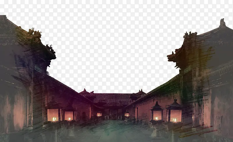 传统古典建筑PNG图片素材下载_图片编号10617599-PNG素材网
