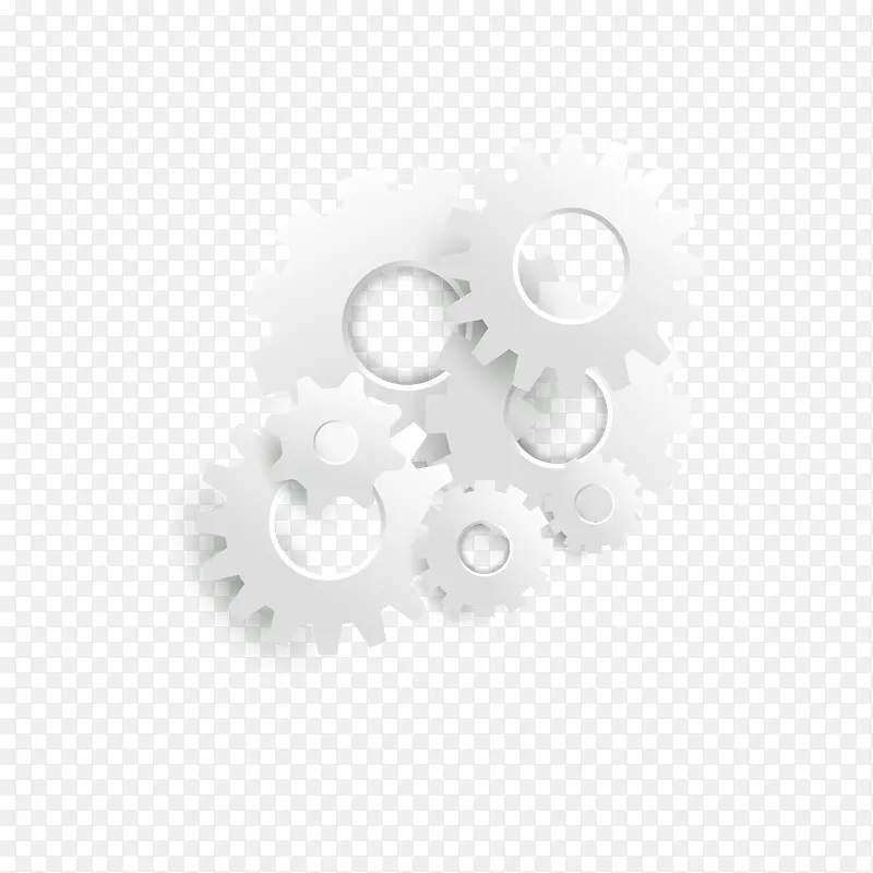 矢量白色齿轮PNG图片素材下载_图片编号10623299-PNG素材网