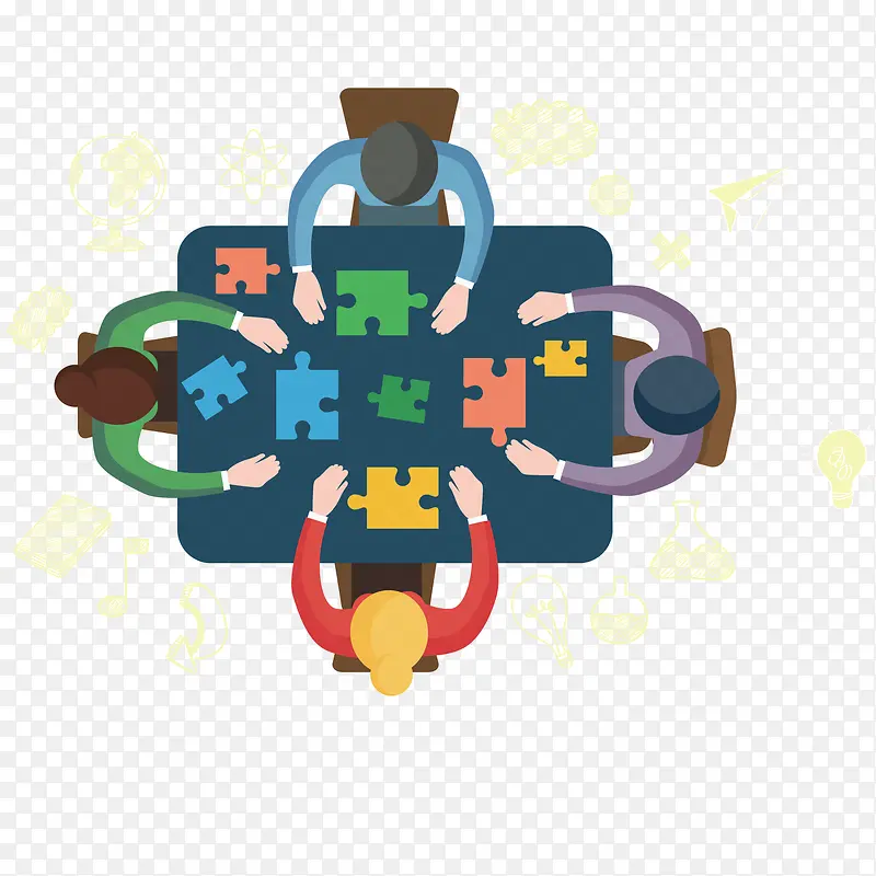 合作拼图