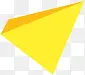 黄色三角形几何图形