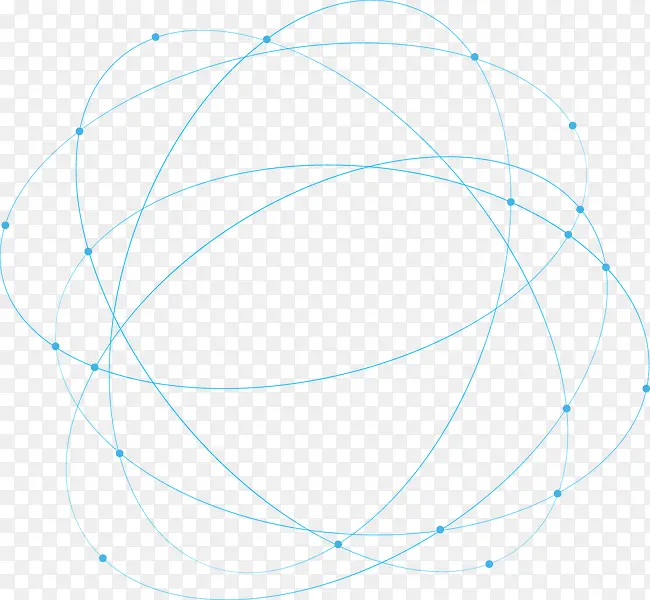 抽象几何科技线条