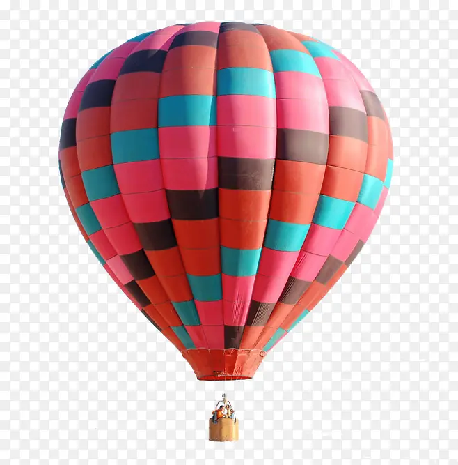 彩色格子氢气球装饰