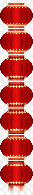 新年灯笼创意卡通