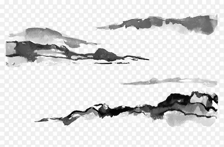 水墨山水画