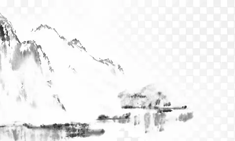 中国风水墨山水PNG图片素材下载_图片编号10632160-PNG素材网