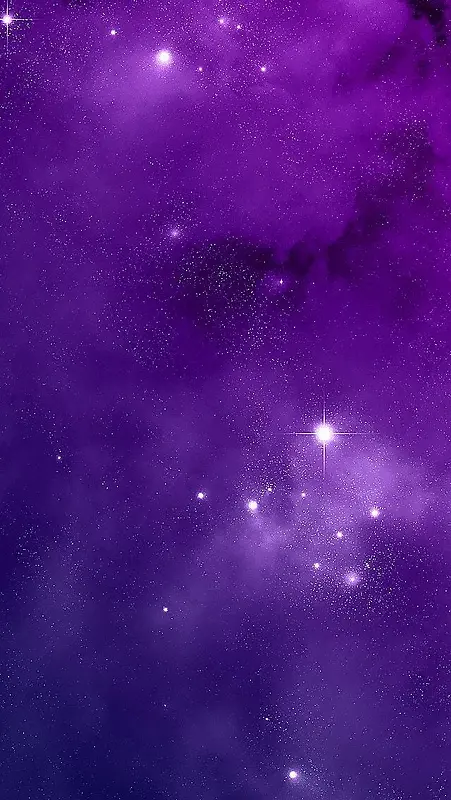 神秘紫色星空壁纸