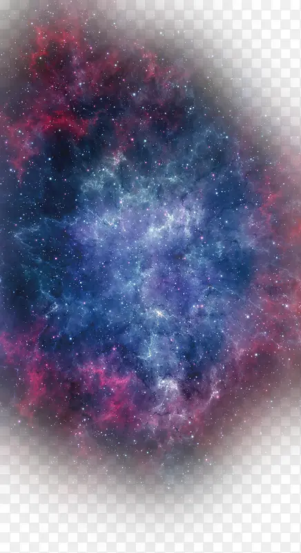 创意手绘合成宇宙星空造型