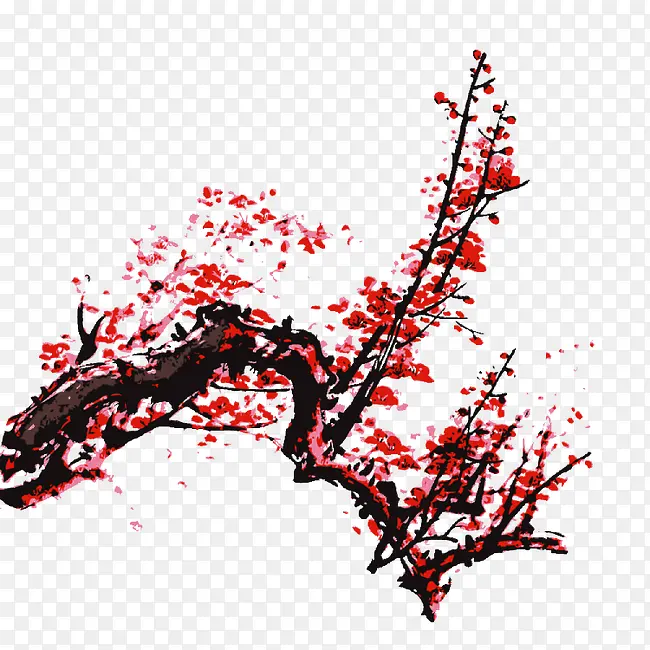 梅花枝PNG图片素材下载_图片编号10634509-PNG素材网