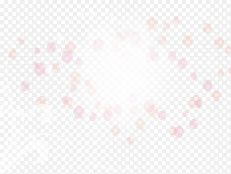 粉色梦幻创意气泡