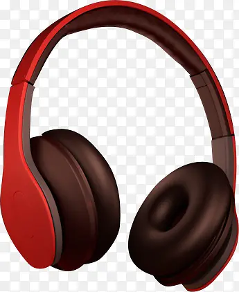红色科技版的耳机