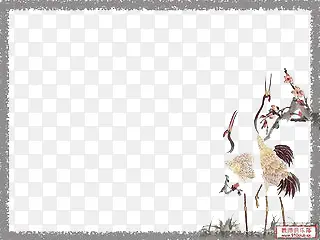 水墨边框