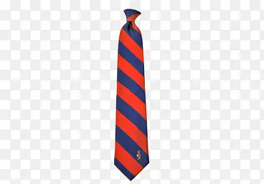 红色蓝色领带