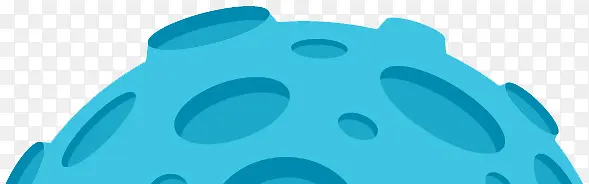 蓝色球体