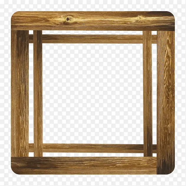 木质边框大框套小框