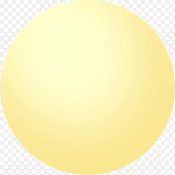 黄色漂亮圆月