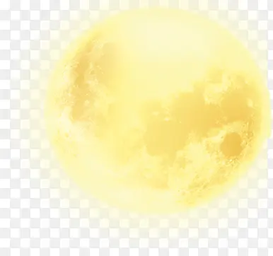 黄色圆月中秋图片
