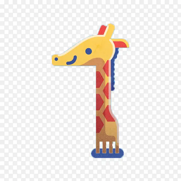 斑斓长颈鹿
