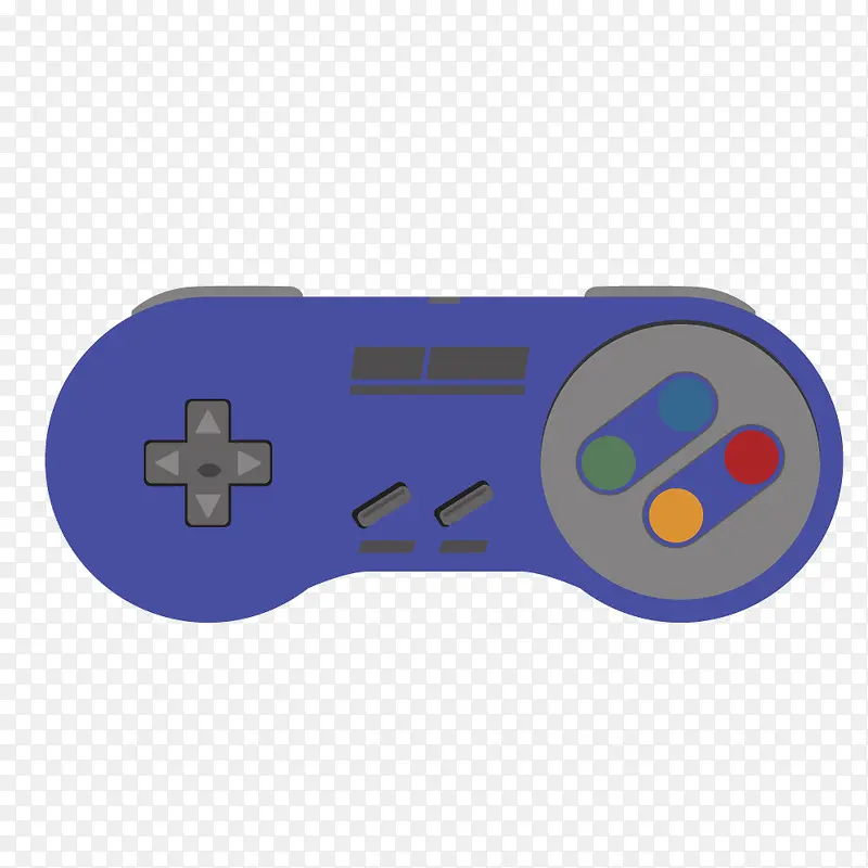 矢量蓝色游戏手柄PNG图片素材下载_图片编号10661198-PNG素材网