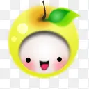 黄色笑脸苹果