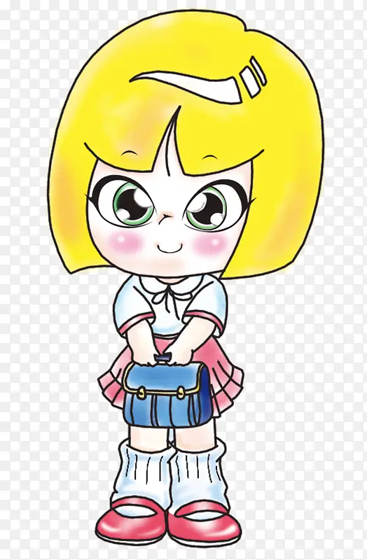 可爱小女孩
