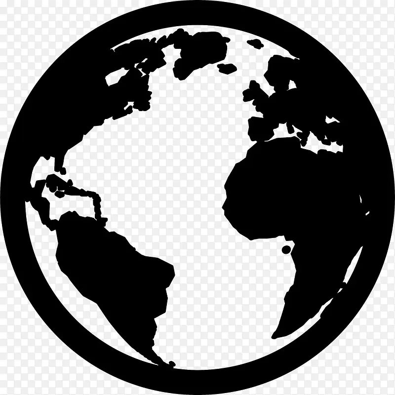 手绘的地球
