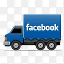 Facebook汽车社交媒体PNG网页图标素材