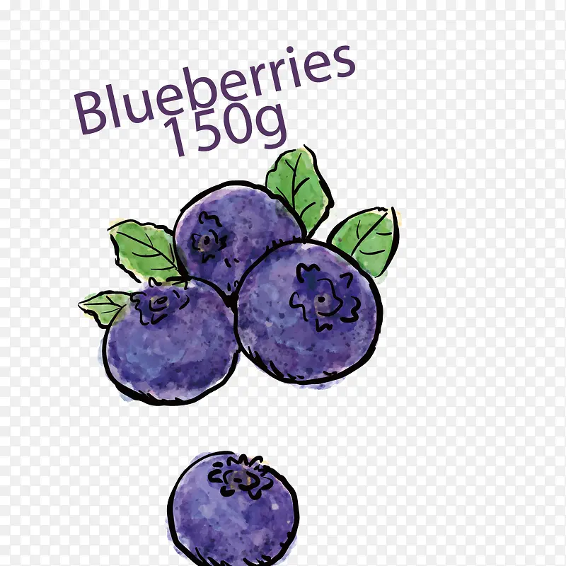 蓝莓蓝色