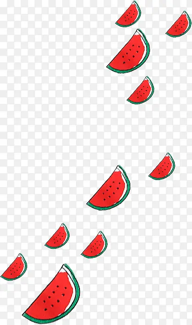 插画海报植物水果西瓜