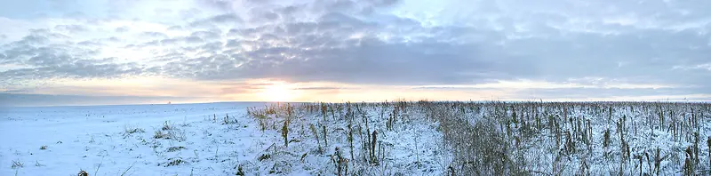 唯美雪山风景摄影海报背景