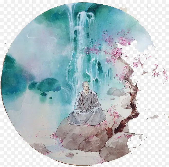 水彩风景