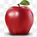 苹果红色苹果水果
