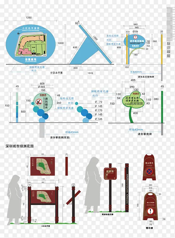 矢量楼盘指示系统VI