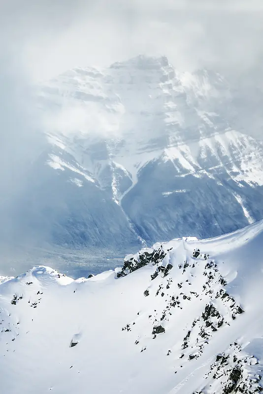 雪山高清摄影合成效果
